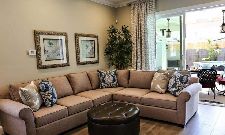House, Multiple Beds, Pool Access, Pool View (Destination #34) | Living area | DVD player, foosball, table tennis