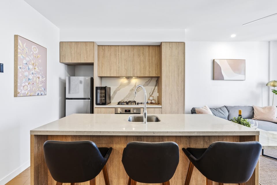 Fully equipped modern kitchen