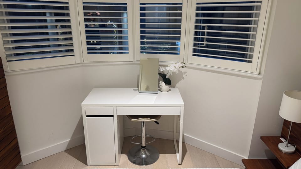 Desk space in Master bedroom 2