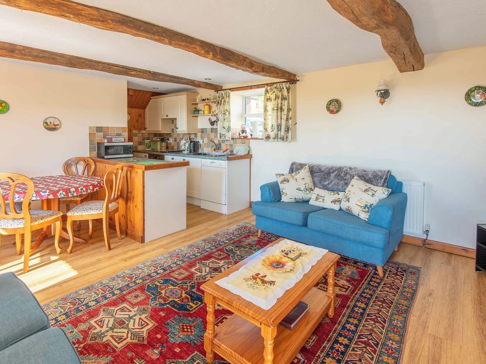 Open plan living space | The Old Shippen - Frankaborough Farm Cottages, Lifton