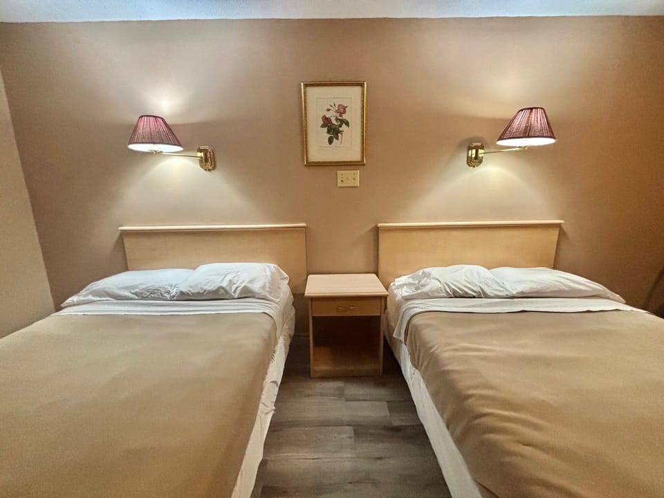 Standard Room, 2 Double Beds | Desk, rollaway beds, free WiFi