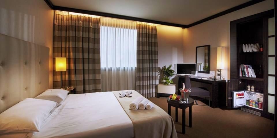 In-room safe, desk, blackout drapes, cribs (surcharge)