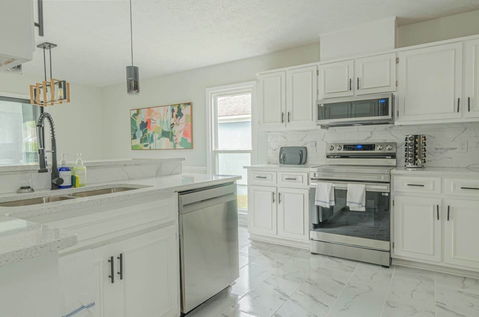 Imagine yourself here, whipping up a gourmet meal.

