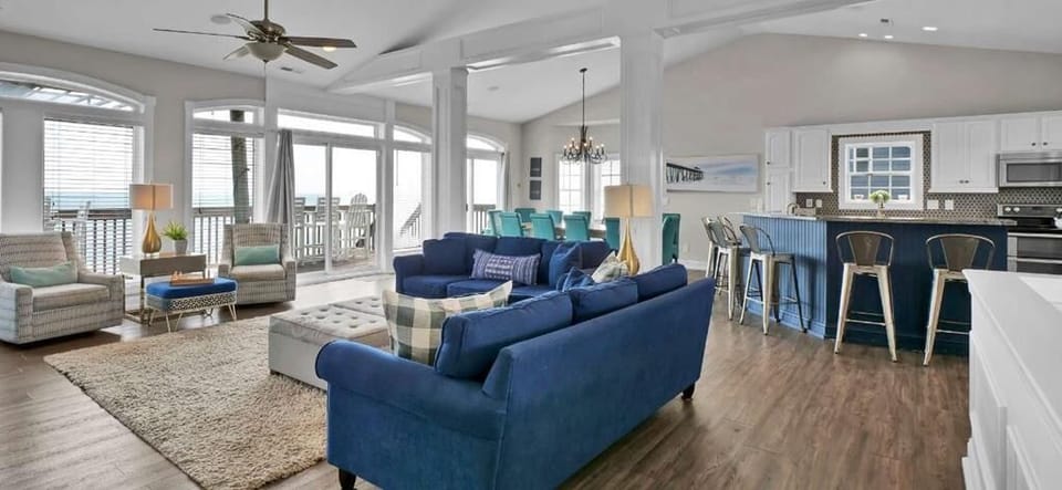 Open Floor Plan on the Top Floor