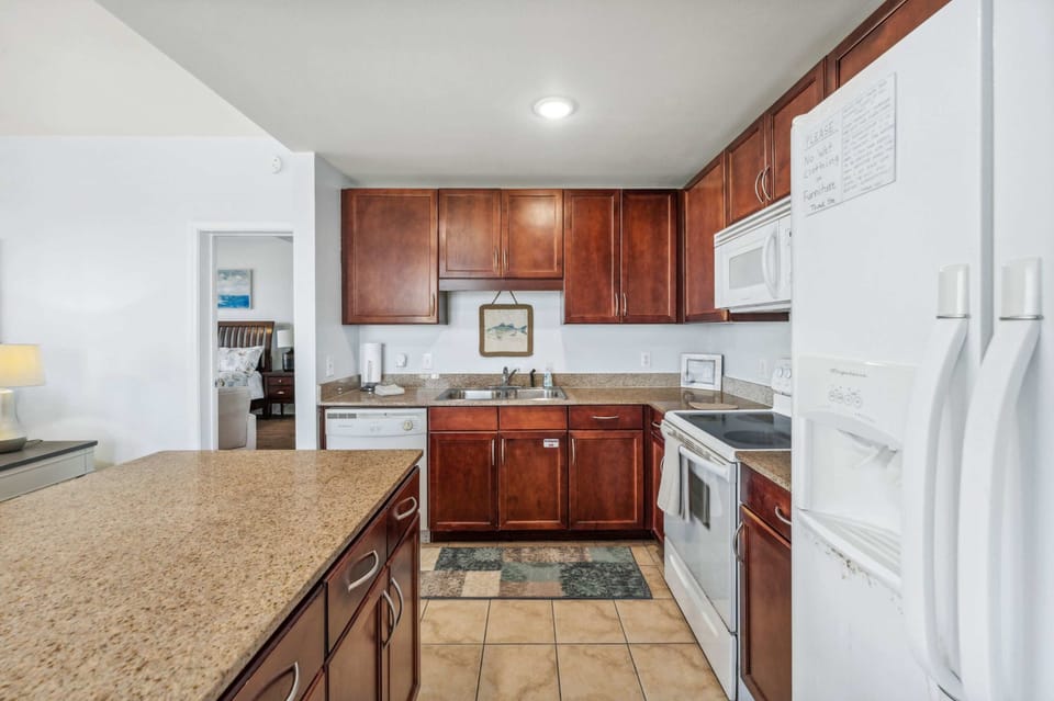 Craft culinary delights in the fully-equipped kitchen