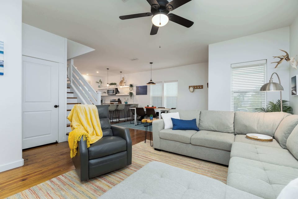 Savor the spaciousness of the open floor plan