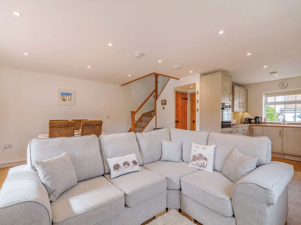 Open plan living space | Annie&rsquo;s Cottage, Bempton
