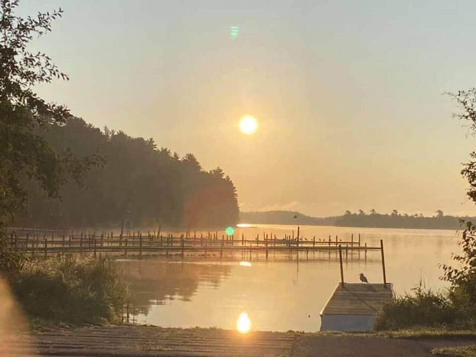 Morning walk Lake Vermilion sunrise!, just a 1/4 mi down the road 
