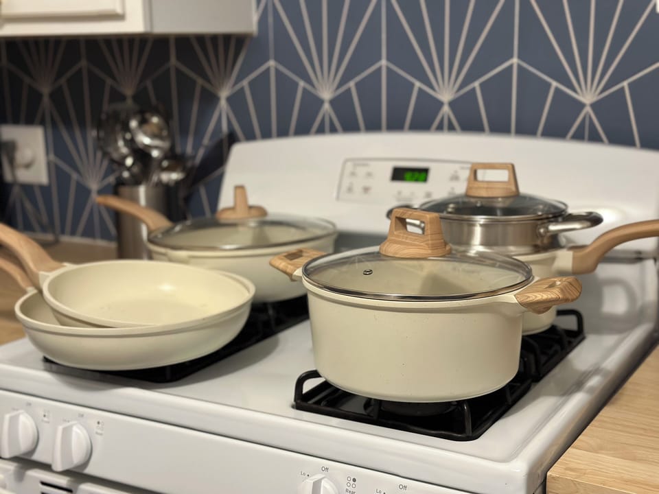 Feel at home while cooking your meals