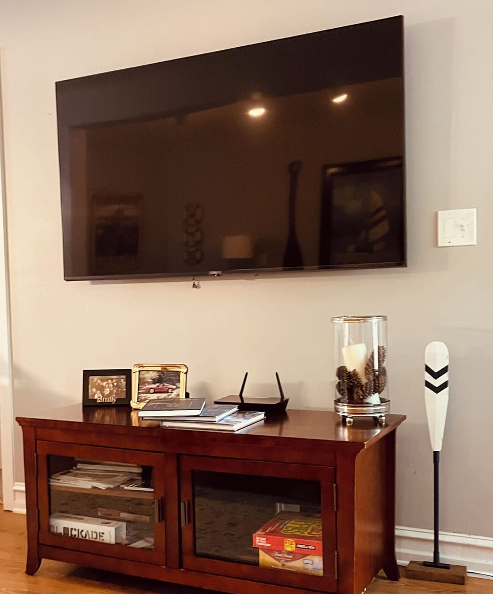 New 65" TV