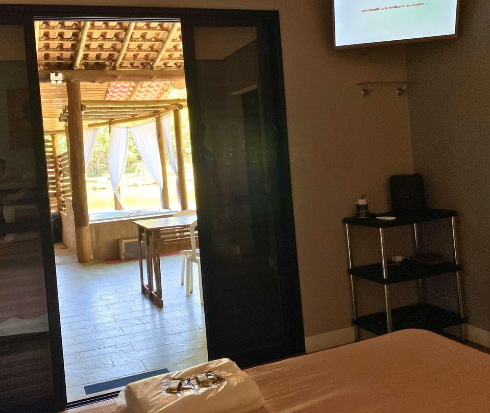 Exclusive Cabin, Pool Access, Lake View | Terrace/patio