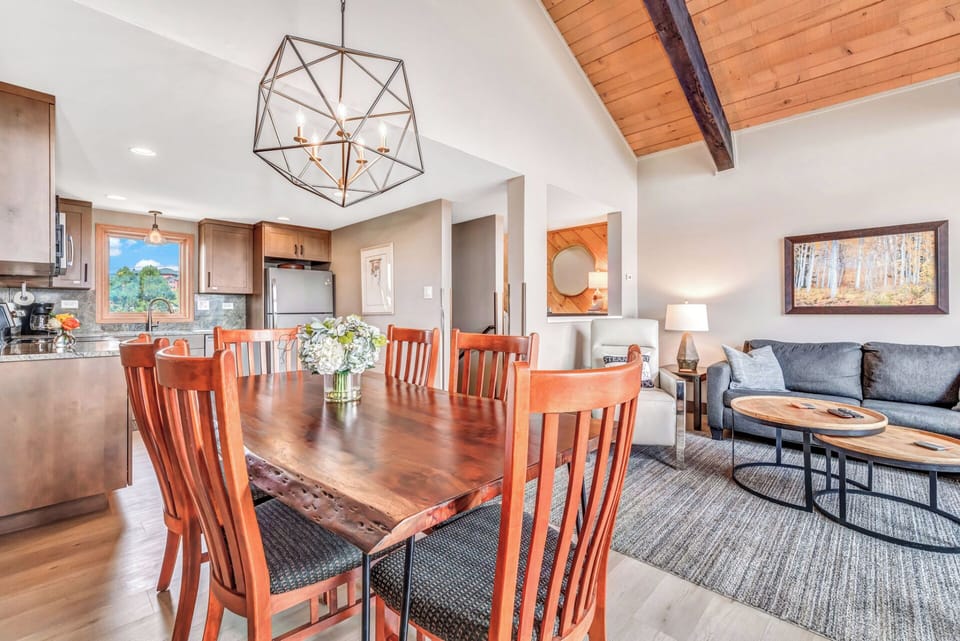 Nice, wood kitchen table