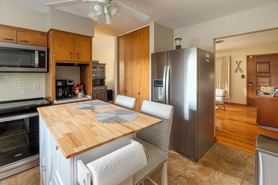 Kitchen on main level