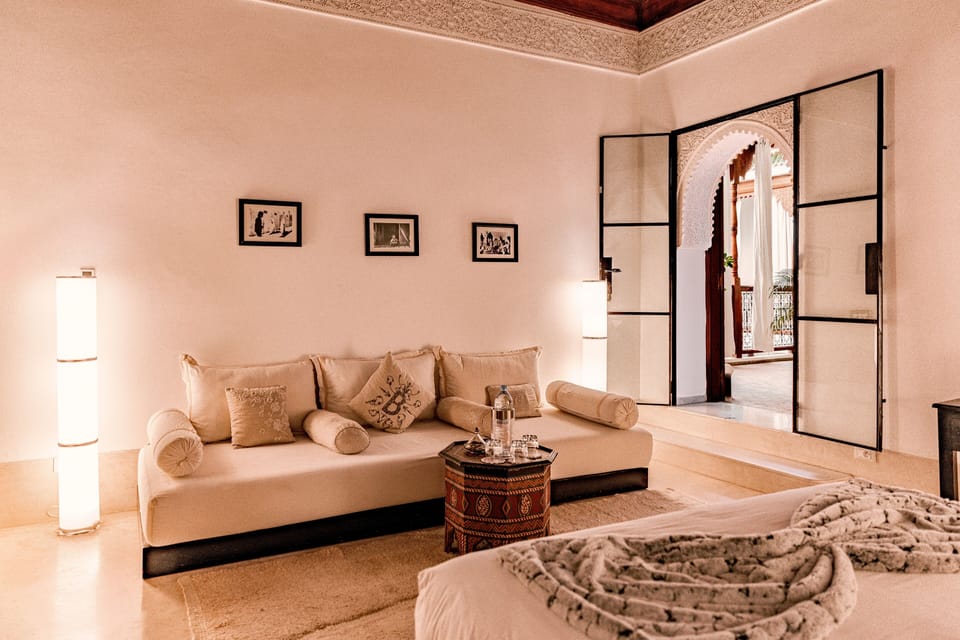 Junior Suite (Suite Marocaine) | Premium bedding, pillowtop beds, in-room safe, blackout drapes