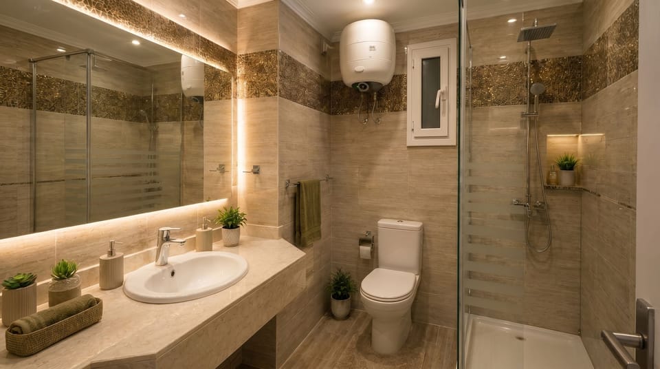 Deluxe Twin Room, 2 Twin Beds, Smoking | Bathroom | Separate tub and shower, free toiletries, hair dryer, towels