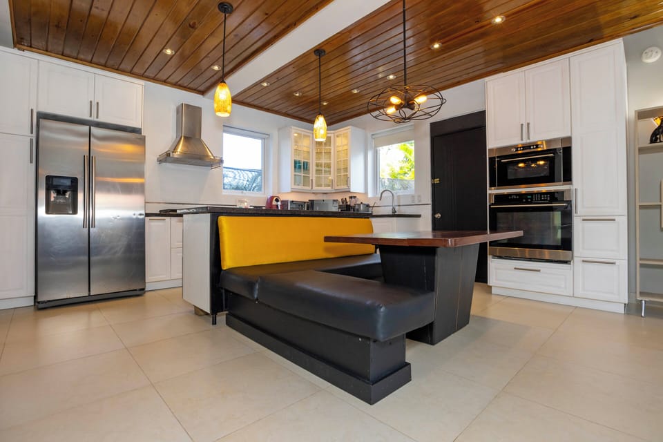 Luxury Villa, Multiple Bedrooms, Private Pool, Courtyard View | Private kitchen | Shared fridge, shared microwave, dining table