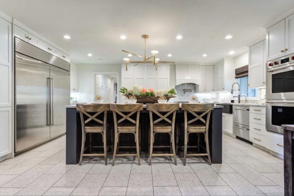 Kitchen Island where everyone gathers