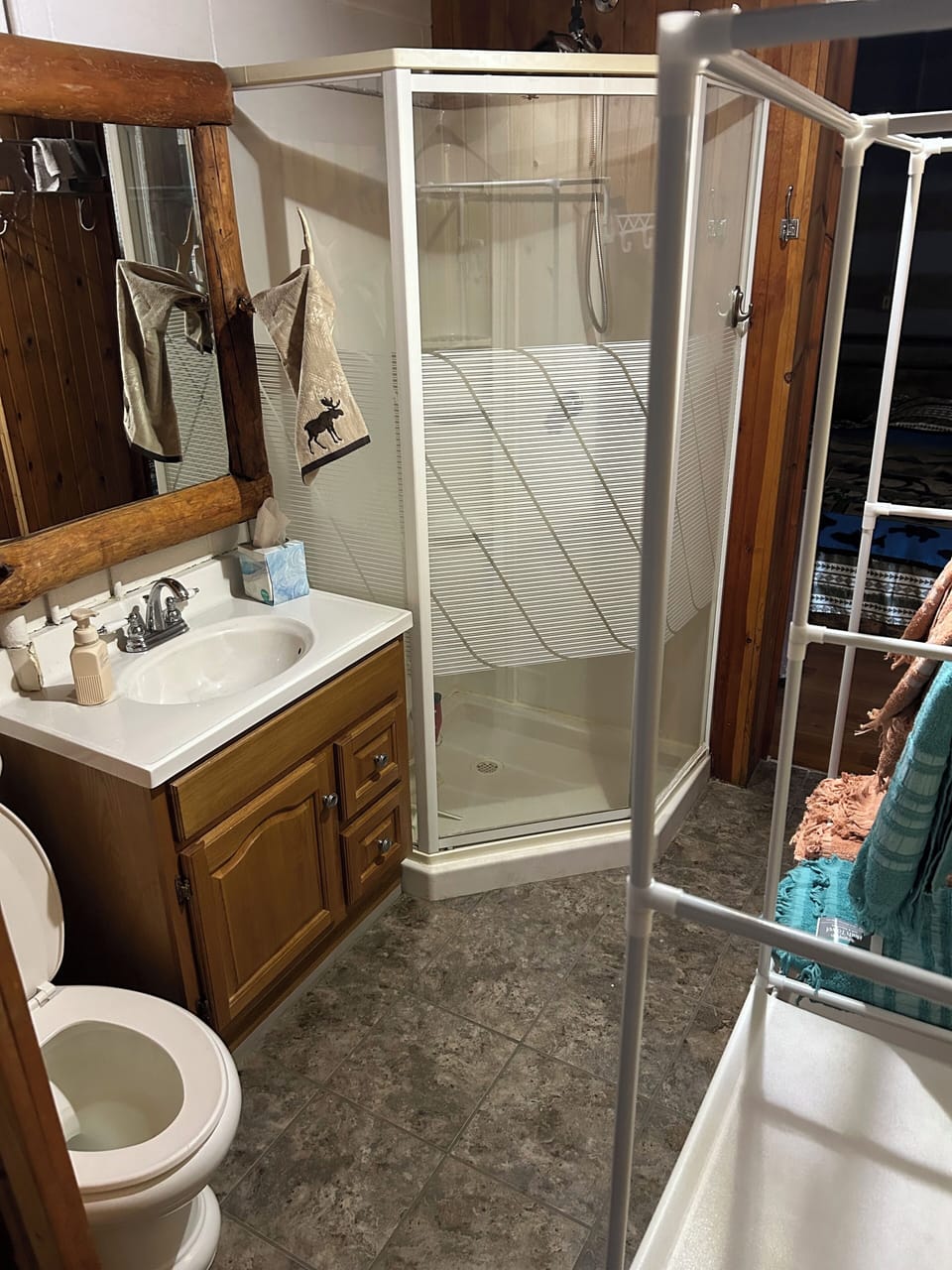 Bathroom & shower