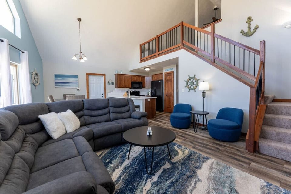 Living Room and Open Loft