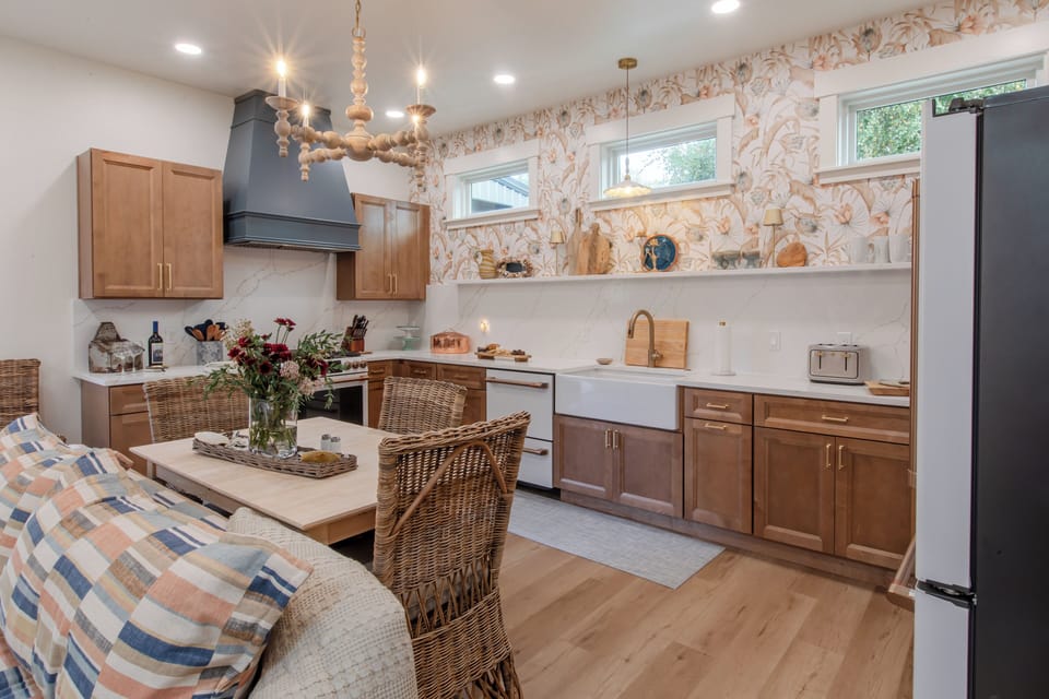 This newly remodeled space has been designed for seamless socializing