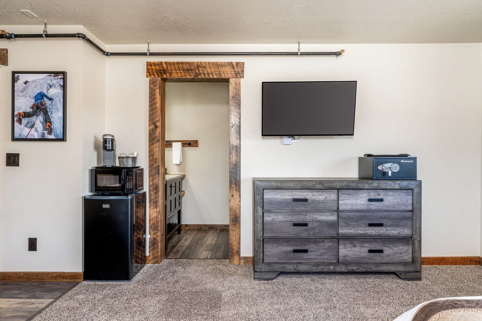 TV and Fridge