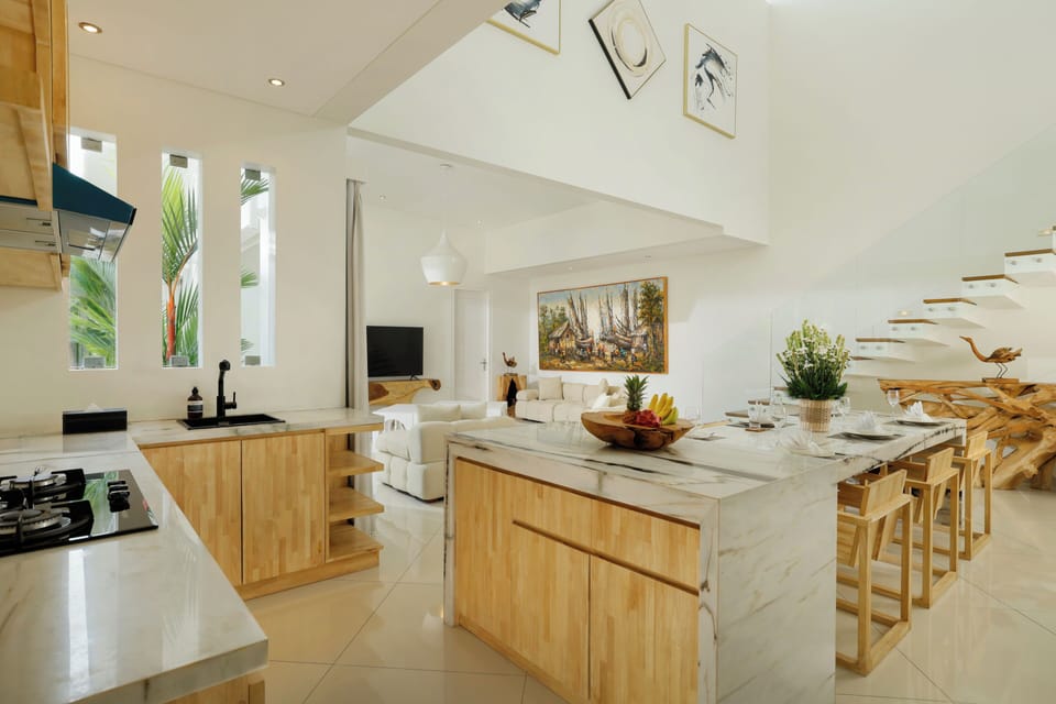 Villa, Pool View | Private kitchen