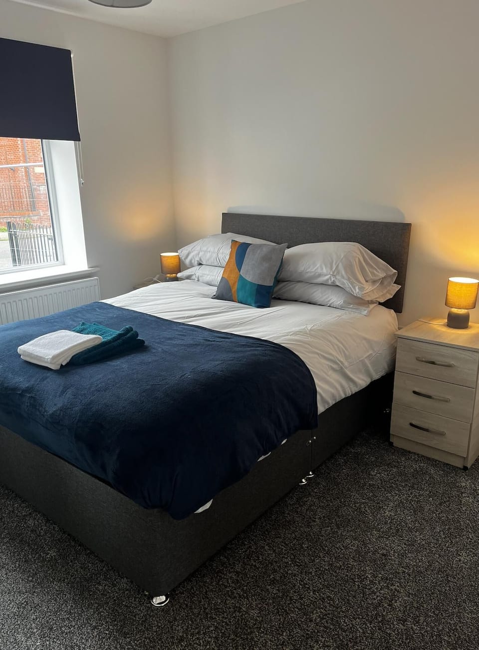 2 bedrooms, iron/ironing board, WiFi (free), bed sheets