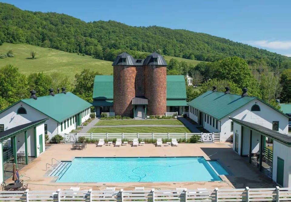 Scenic swimming pool at the Old Dairy is included with your stay!