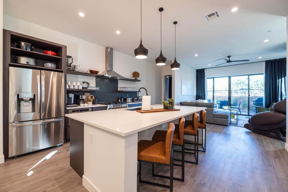Each Villa has a fully equipped kitchen