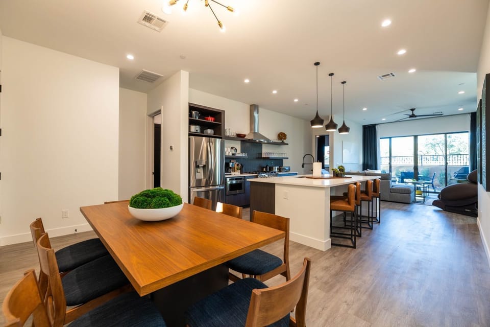 Each Villa has a full kitchen