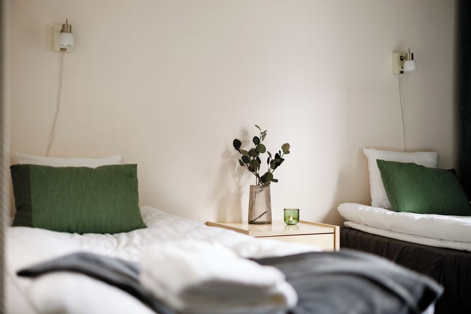 Double or Twin Room | Desk, laptop workspace, free WiFi, bed sheets