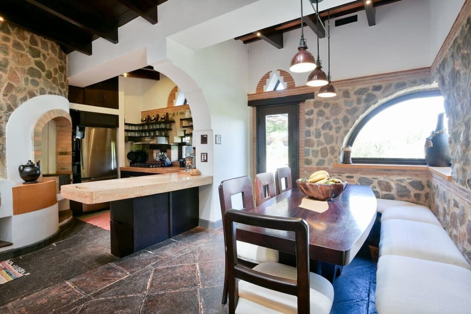 Kitchen and Dining area.