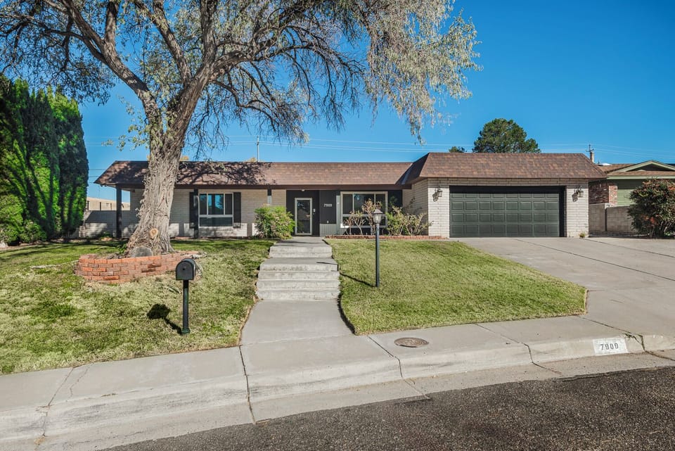 Front of the House – A welcoming façade with a spacious driveway
