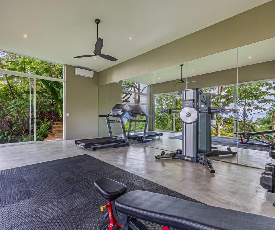 VILLA SUENO PRIVATE GYM WITH NORDICTRACK EQUIPMENT, iFIT APP DIGITAL TRAINING