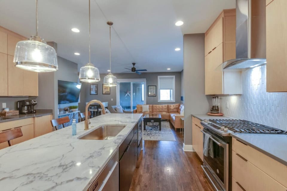 Kitchen Has Plenty of Counter Space and Storage