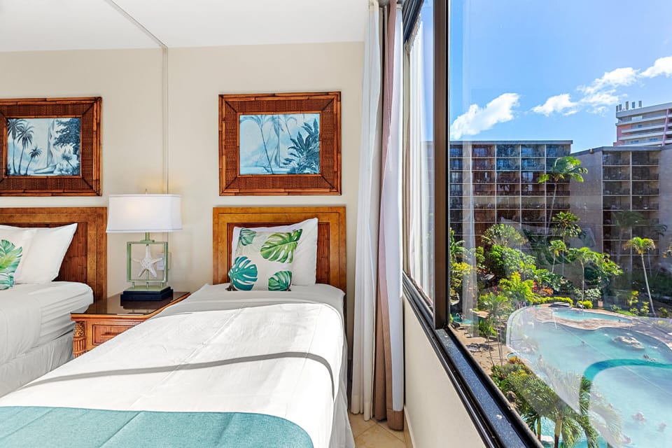 Large windows provide natural lighting