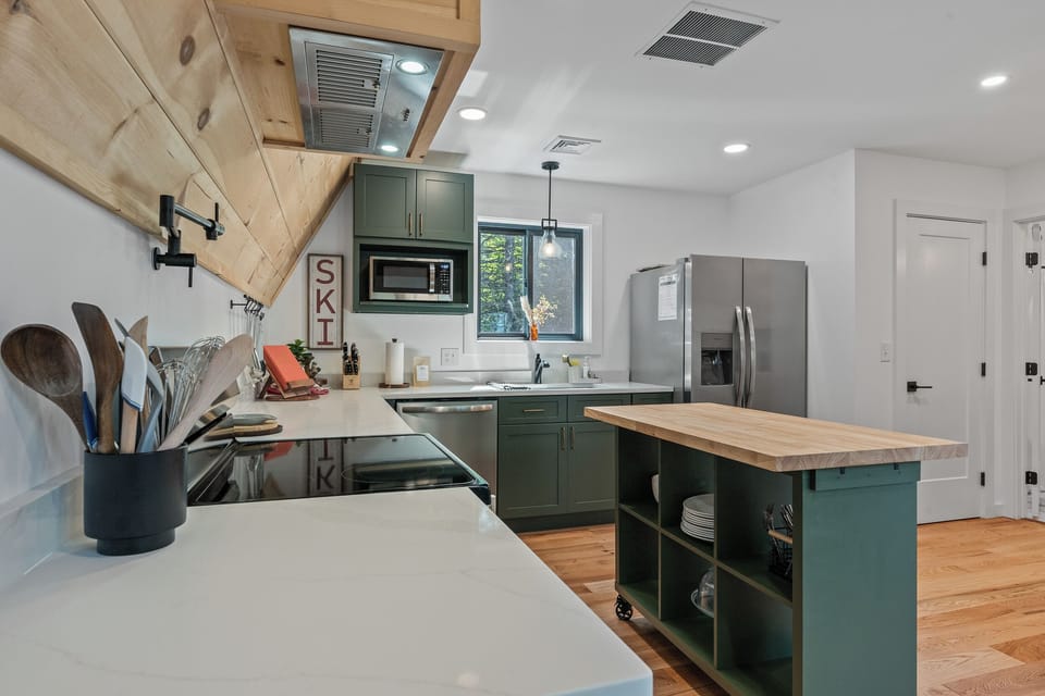 Fully equipped kitchen
