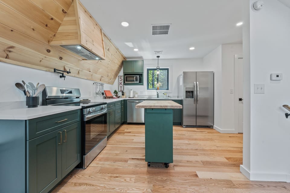 Fully equipped kitchen