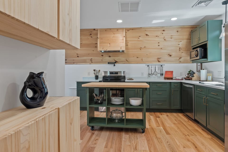 Fully equipped kitchen