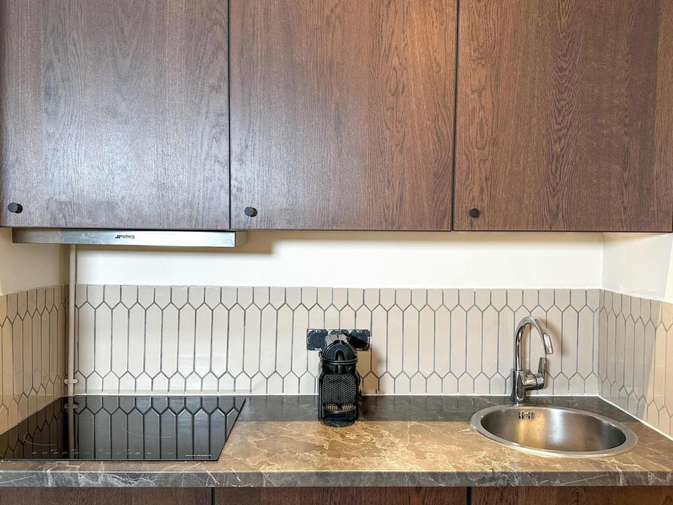 fully functional kitchen, designed for ease and convenience