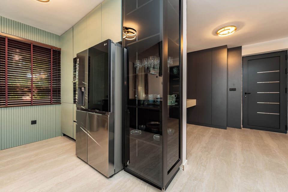 Villa, Sea View | Private kitchen