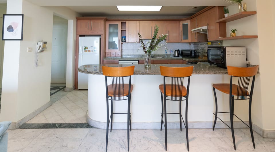 Apartment, 2 Bedrooms, Sea View | Private kitchen