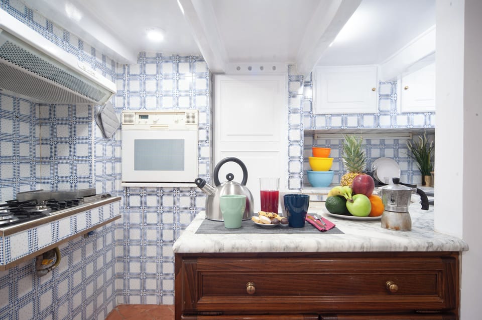 Apartment, City View | Private kitchen | Full-size fridge, stovetop, electric kettle