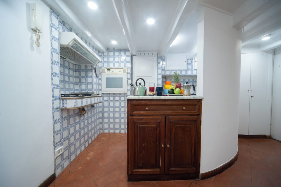 Apartment, City View | Private kitchen | Full-size fridge, stovetop, electric kettle