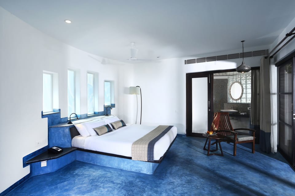 Blue pearl with plunge pool  | View from room