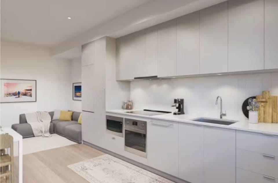 open concept kitchen 