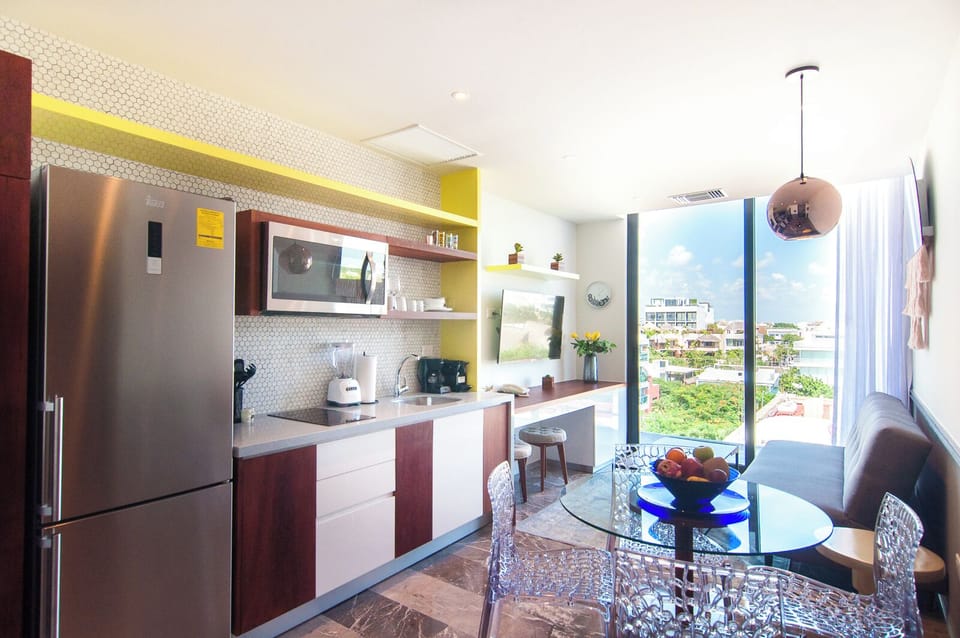 Apartment, Balcony, Ocean View | Private kitchen