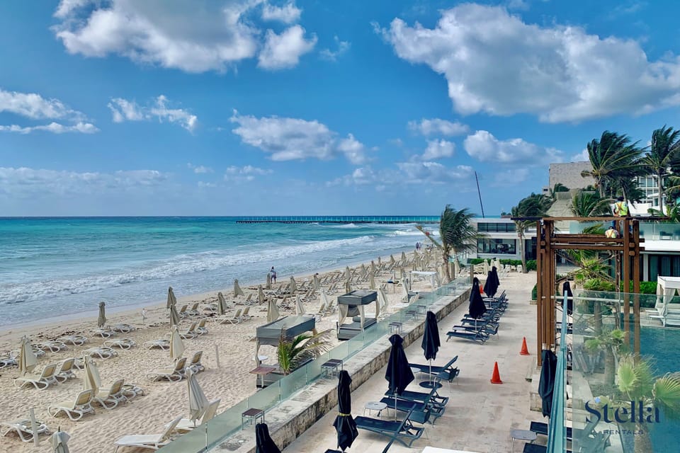 Condos with Oceanview Rooftop Pool Apartment in Playa del Carmen