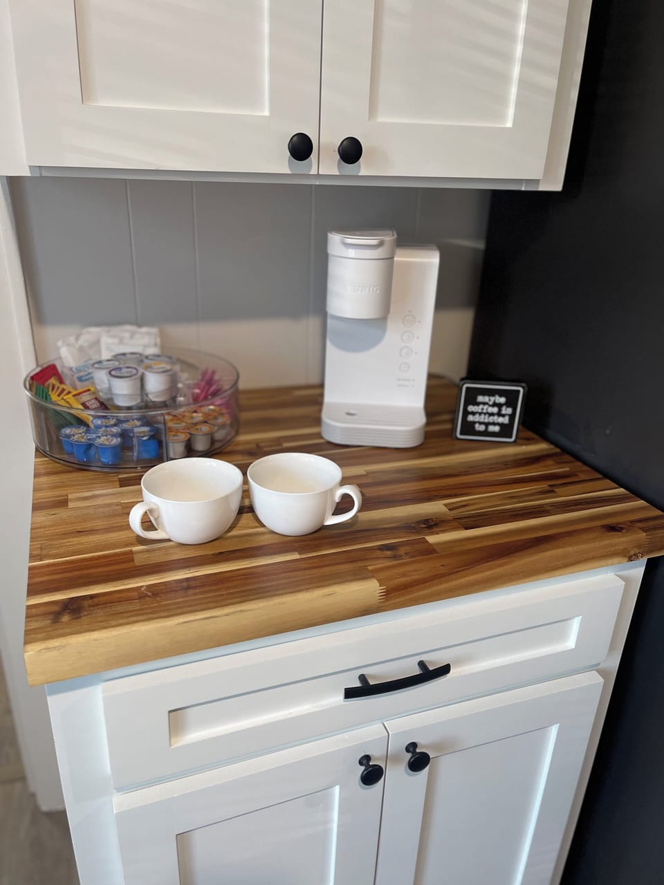 We have several k-cups to choose from