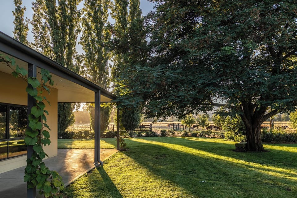 Outside house